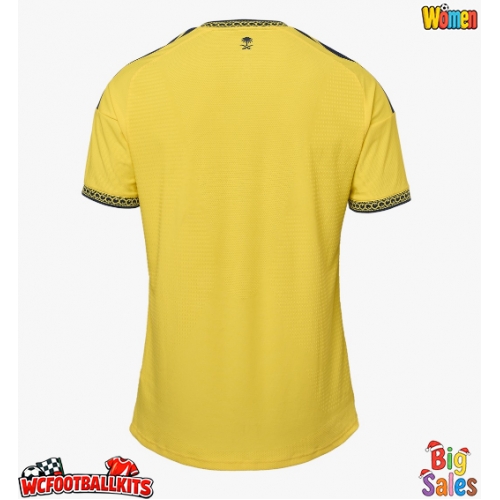 Al-Nassr Replica Home Stadium Shirt for Women 2026-27 Short Sleeve